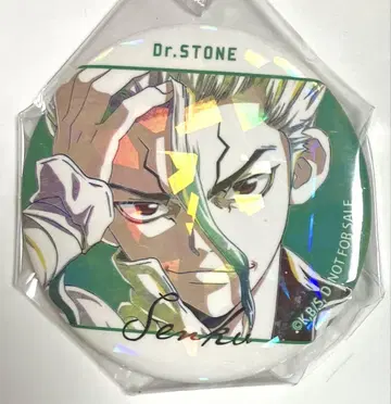 Dr.STONE Ani-Art box 특전 홀로그램 캔뱃지 센쿠