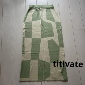 titivate 패턴 스커트