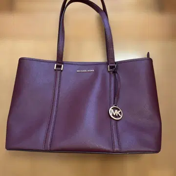 MICHAEL KORS 퍼플 토트백