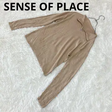 SENSE OF PLACE 센스 오브 플레이스 (F) 긴팔 니트 스웨터