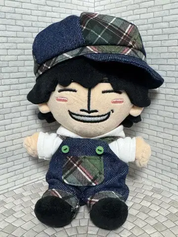 헌팅 캡, 살로펫, 후드티 그린 x 다크 블루 데님 3종 세트 인형 옷