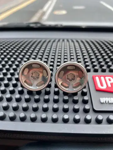 오늘만 할인 DRT 바리알 핸들 캡 디쉬 실버 2개 세트