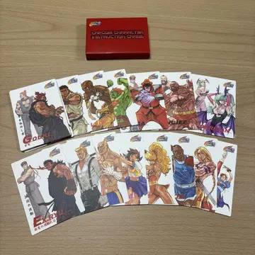 CAPCOM VS. SNK2 캡콤 인스트럭션 카드 인쇄 오류 있음