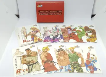 CAPCOM VS. SNK 2 캡콤 인스트럭션 카드 인쇄 오류 있음