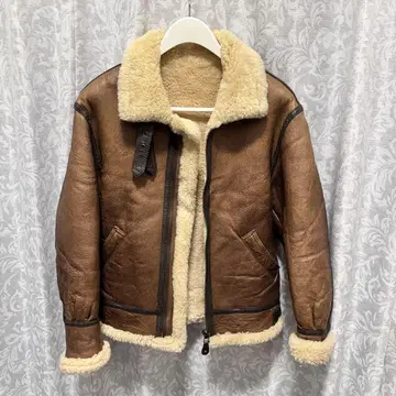 플라이트 자켓 무스탕 자켓 B-3 양가죽