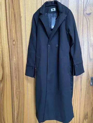 ABITOKYO 블랙 롱 코트