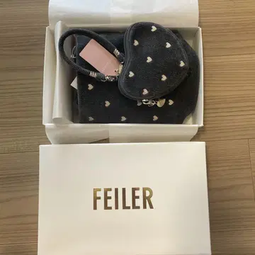 새상품 FEILER 페이러 신상 신색 러브러리 하트 백 그레이