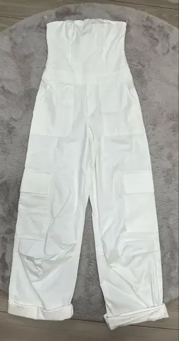 ZARA 점프수트 올인원 베어탑 S