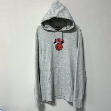 HUF 하프 자수 로고 농구 XL 사이즈 레어 후드티 후디