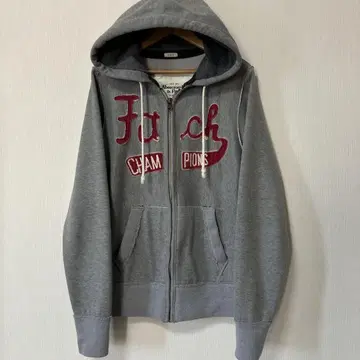 Abercrombie&Fitch 아바클로 집업 후드티 그레이 M