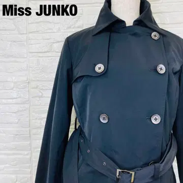 Miss JUNKO 미스준코 트렌치코트 블랙 1059