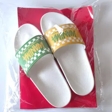 WANIMA SHOWER SANDALS 사이즈 L white 화이트