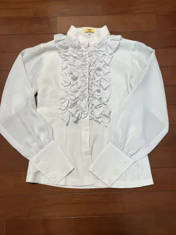 플라멩코 DOCE de FLAMENCO 프릴 블라우스 M 화이트