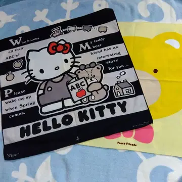 SANRIO 당시물 헬로키티 fancyFriends 런치 크로스 2장