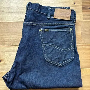 웨어하우스 Lee 101B 사이드 블랙 택 논 워시