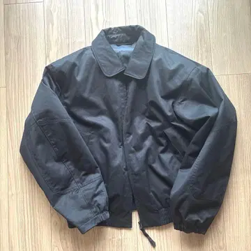 UNIQLO U 퍼프테크 숏 블루종 블랙 M