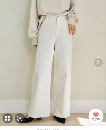 새상품 밴야드 스톰 와이드 데님 팬츠