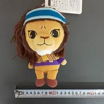 동물전대 쥬오우쟈 아츠마레! 지우만 시리즈 레오 봉제 인형 택 포함