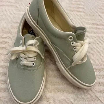 Vans 민트 그린 캔버스 스니커즈