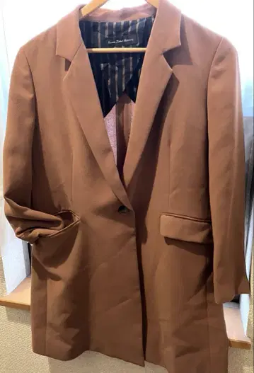 그린 라벨 릴랙싱 롱 여성용 자켓 카멜