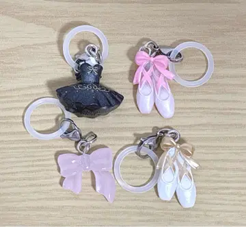 발레 모티브 메지루시 액세서리 참 토슈즈 튜튜 리본