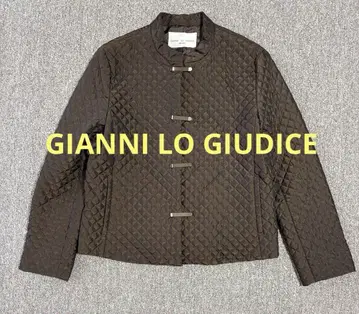 GIANNI LO GIUDICE 레인보우 퀼팅 자켓 마오 칼라