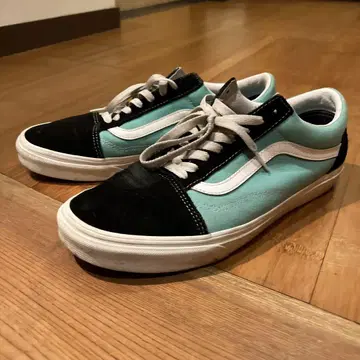 VANS 터콰이즈/블랙 스니커즈