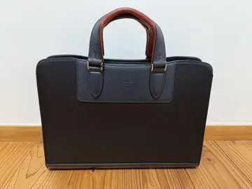 다케오 키쿠치 비즈니스 백 블랙