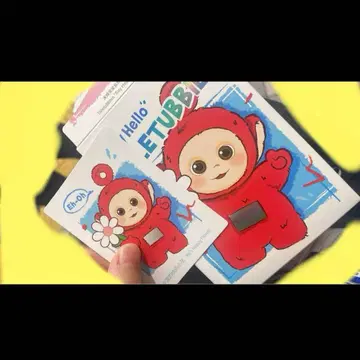 팝마트 텔레토비즈 마스코트 정품 빨간색