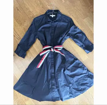 TOMMY HILFIGER 네이비 셔츠 원피스