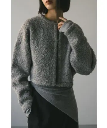 STYLEMIXER 테이프얀 니트 가디건