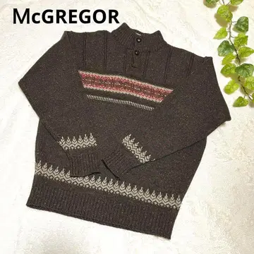 McGREGOR 맥레거 스웨터 브라운 남성용 M