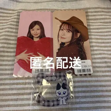 ME:I 복권 카사하라 모모나 카라비너 픽처 티켓