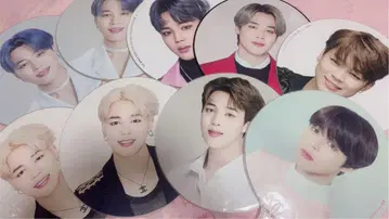 BTS 지민 부채 세트