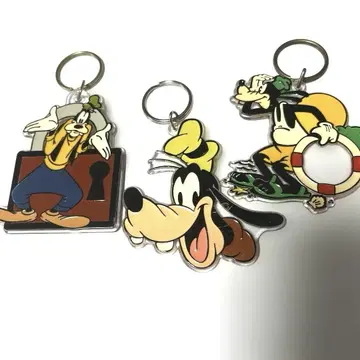 [ Disney ] 구피 키링 3개 세트