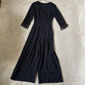 새상품급 ZARA 자라 팬츠 원피스 올인원 드레스 파티 블랙