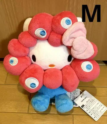 산리오 미야쿠미야쿠 변신 키티 봉제 인형 M 사이즈 미사용 새상품
