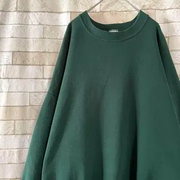 JERZEES 저지 USA제 맨투맨 무지 속기모 그린 3XL