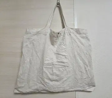 새상품급 uzaki 린넨 빅 토트 백 우자키