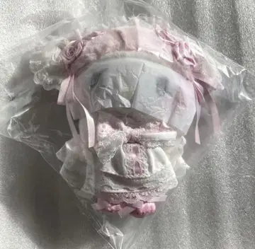 새상품 마이멜로디 마스코트 홀더 화이트 프릴 마이멜로 sanrio