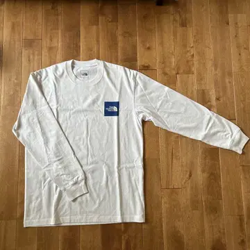 THE NORTH FACE 긴팔 티셔츠 L 화이트