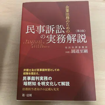 기업 법무를 위한 민사 소송 실무 해설 제3판