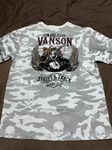 톰과 제리 VANSON 카모플라쥬 T셔츠