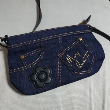 Mary Quant 데님 숄더백
