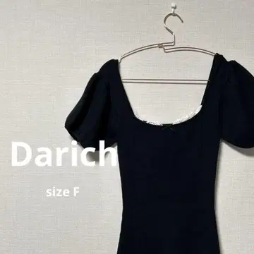 [Darich]다리치 퍼프 슬리브 미니 원피스