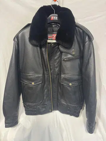 NANKAI 블랙 가죽 라이더 자켓 퍼 포함 미사용 XL