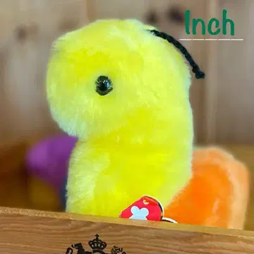 [ 구하기 어려움 ] ty 비니 베이비즈 애벌레 봉제 인형 버디즈