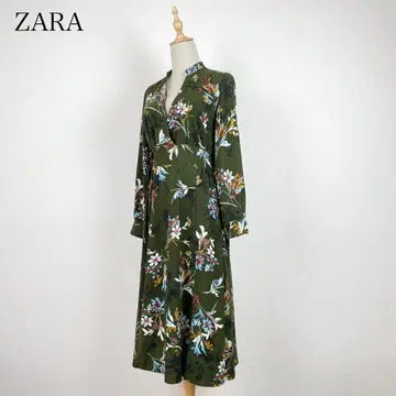 ZARA 꽃무늬 스키퍼 원피스