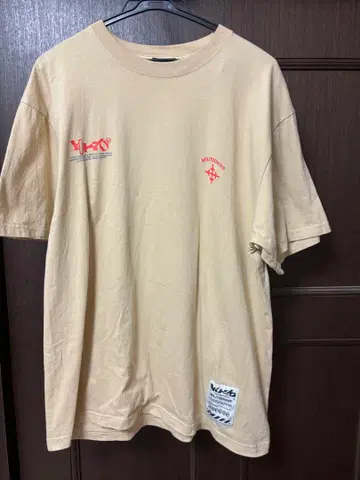 Meltdown TEE / LIGHT BEIGE XL 소매