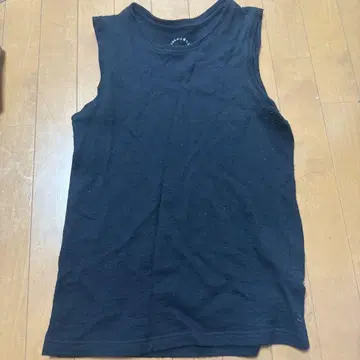 백패킹 남성용 탱크탑 S 블랙